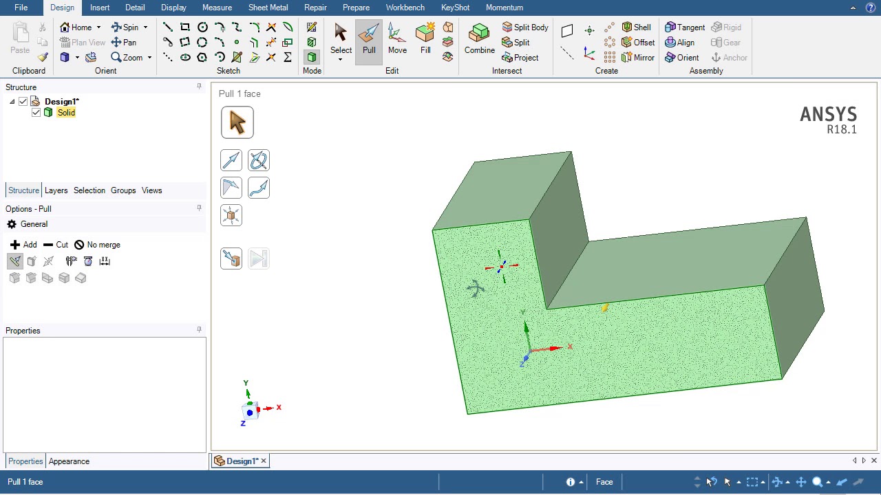 Introduction to Ansys Spaceclaim - Lecture 2 - YouTube