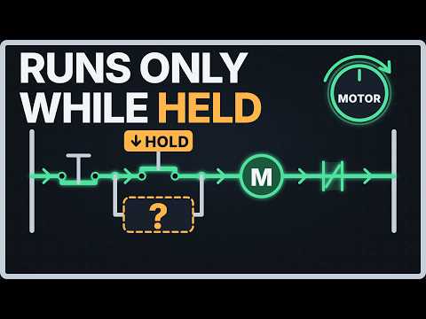Fault mystery: the motor runs only while you hold Start