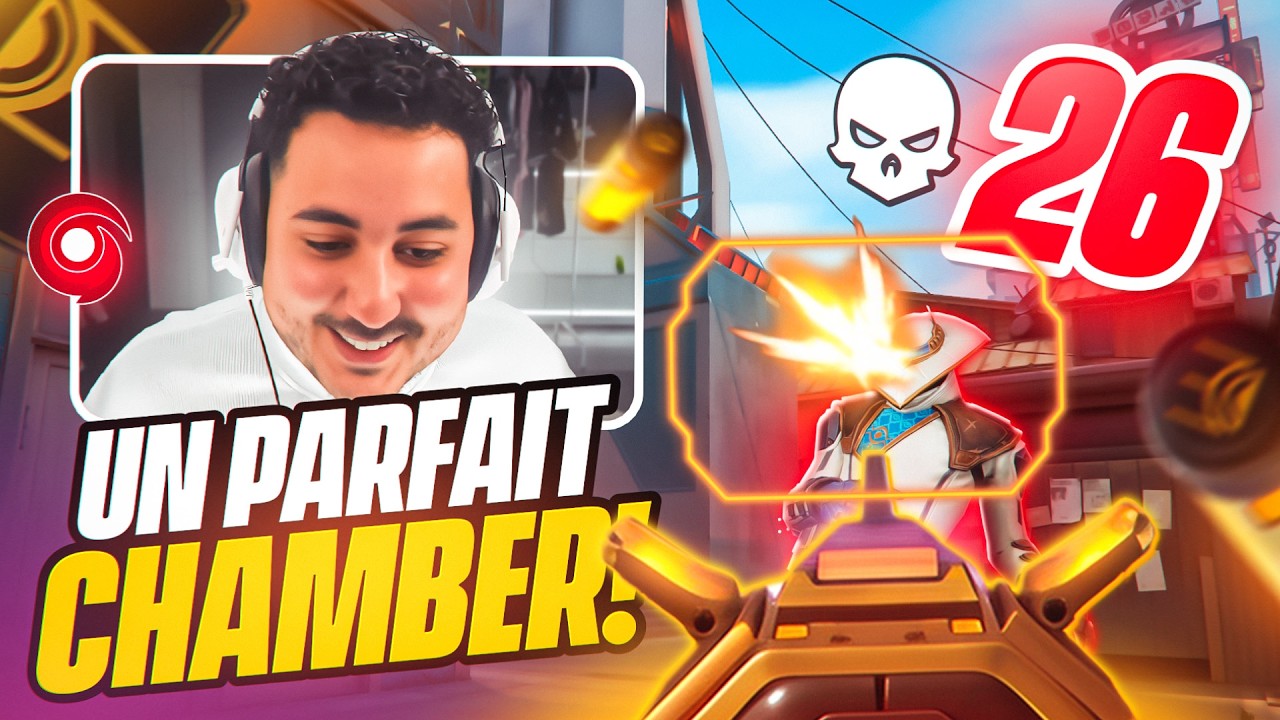 JE PORTE MON ÉQUIPE AVEC CHAMBER ! (Valorant)