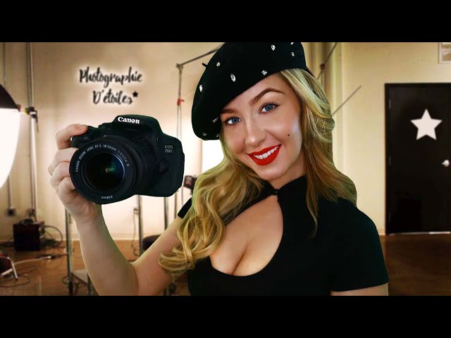 ASMR FRENCH PHOTOSHOOT | Unpredictable Roleplay