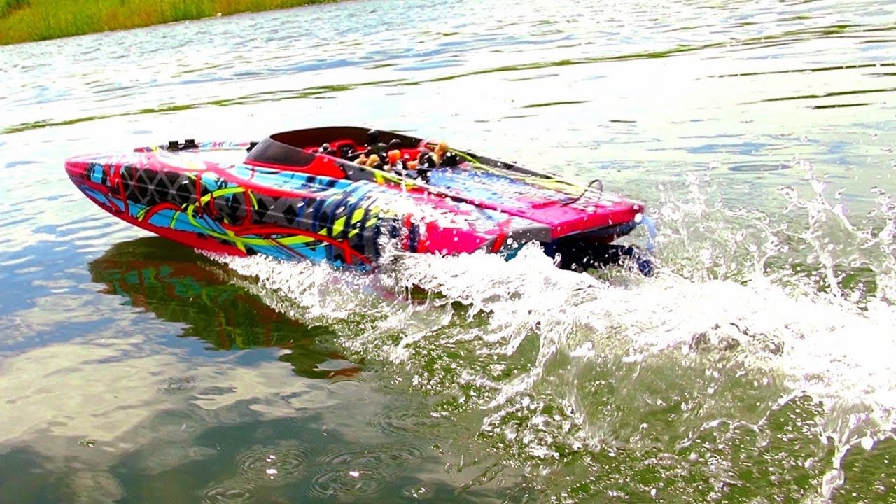 TRAXXAS M41 40” Speed Boat THRiLL RiDE 