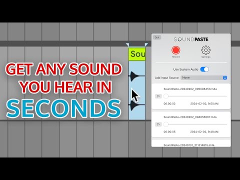 I made an app that can copy paste sound