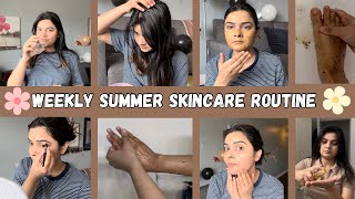 summer self care routine || Honest summer skincare Routine