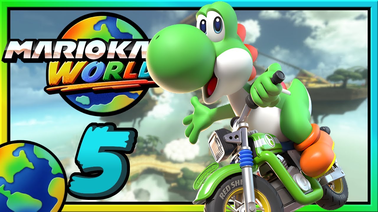 Yoshi PRÜGELT sich im BANANEN-CUP! 🌏 [EP5] Mario Kart World