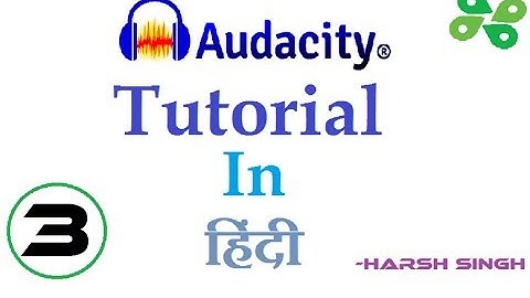 Audacity Tutorial Part-3 Interface