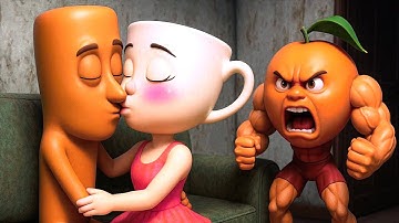 Playing as Tung Tung Sahur BALLERINA & Udin Din Dun in Granny House. Sad Love Story. Funny horror