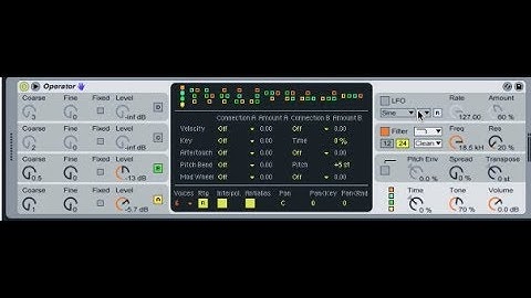 EMP 2 session 4 (part 2): FM-synthesis with Ableton