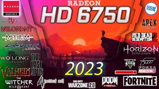 *AMD Radeon HD 6750  in 15 GAMES      | 2023-2024