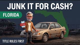 How to Sell a Junk Car in Florida Title Rules First