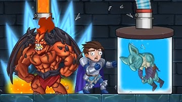 Hero Wars Ads 48 | Rescue Hero Pipe Gameplay