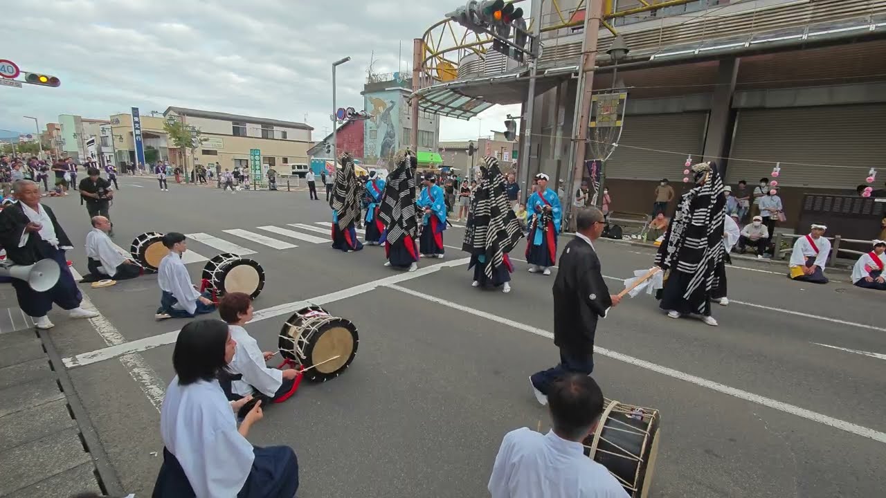 令和7年　花巻まつり初日　神楽権現舞演舞