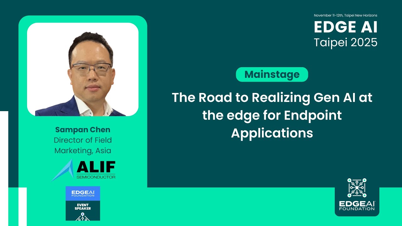 The Road to Realizing Gen AI at the Edge for Endpoint Applications ...