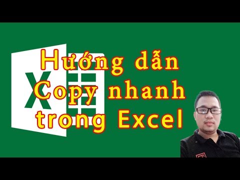 Video Hướng dẫn copy nhanh, bỏ qua hàng trống trong Excel,... - youtube