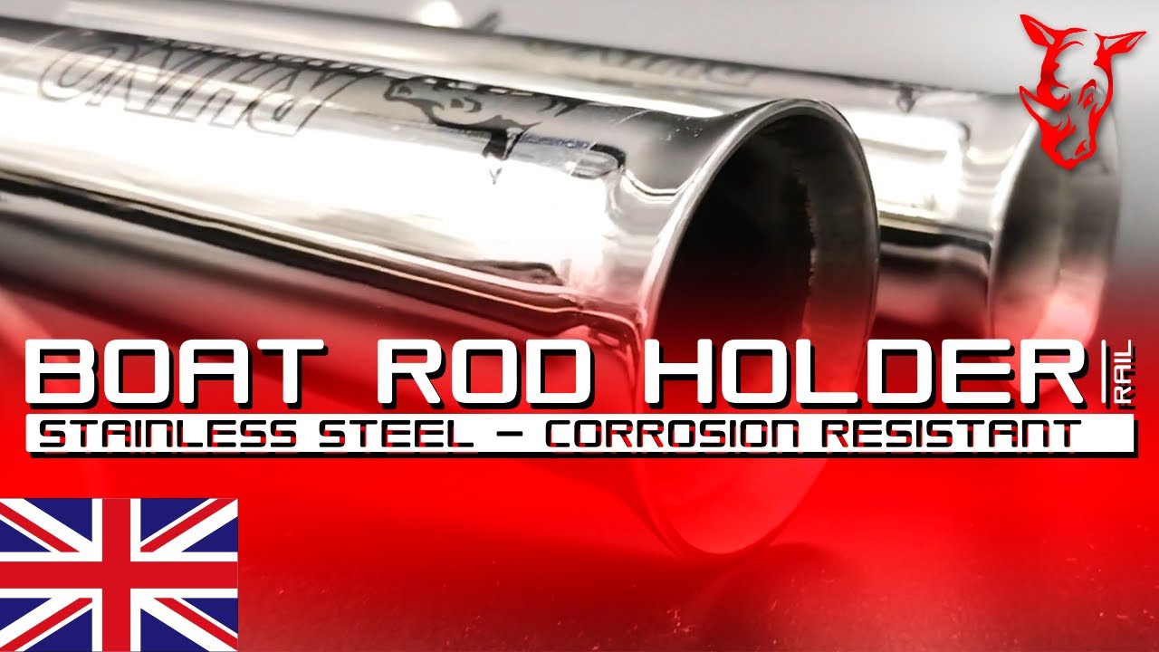 BOAT ROD HOLDER RAIL - Rhino Trolling