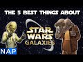 The 5 Best Things About Star Wars Galaxies!