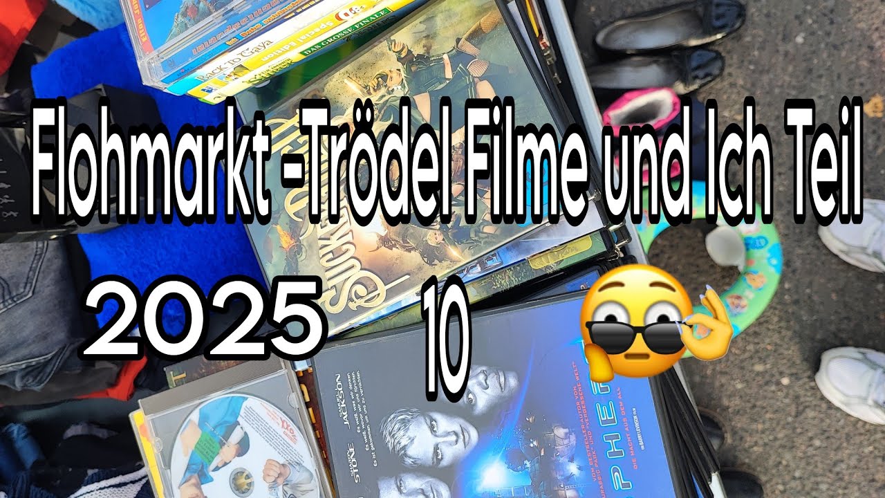 Flohmarkt -Trödel Filme und Ich Teil 10 😁🤑😊 2025