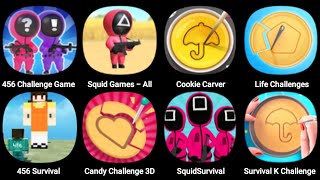 456 Challenge Game, Cookie Carver, Life Challenges, 456 Survival Challenge, Candy Challenge 3D screenshot 2