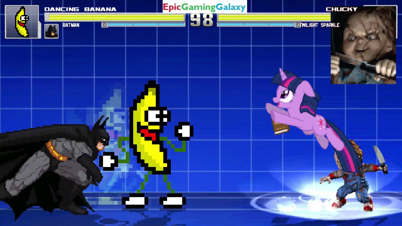 The Dancing Banana & Batman VS Chucky The Killer Doll & Twilight