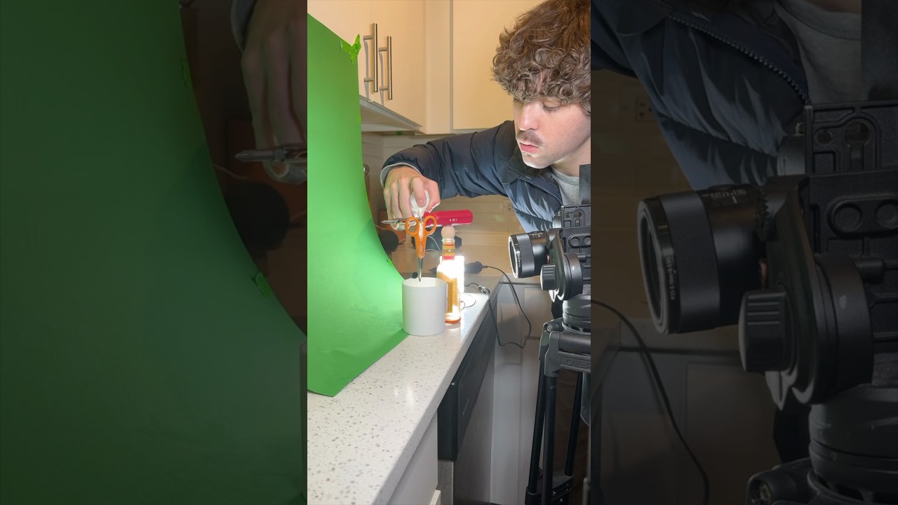 I made a sexy commercial for scissors