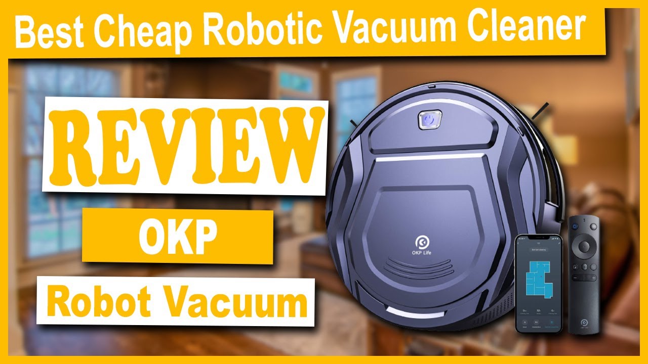 OKP Robot Vacuum Cleaner Wifi Connected 