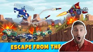 قيادة سيارات سباق معركة العمل وتدمير الأعداءDrive action battle racing cars and destroy enemies screenshot 5