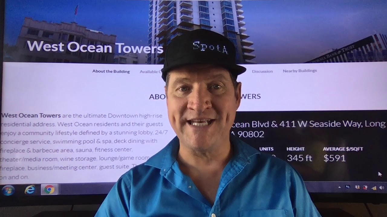 West Ocean Towers 400 W Ocean Blvd & 411 W Seaside Way, Long Beach  Condos for sale and for rent