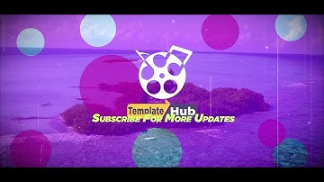 #115 | Free Template Here | Circles Slideshow | New After Effects Template | Template Hub