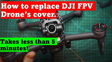 DJI FPV drone canopy replacement