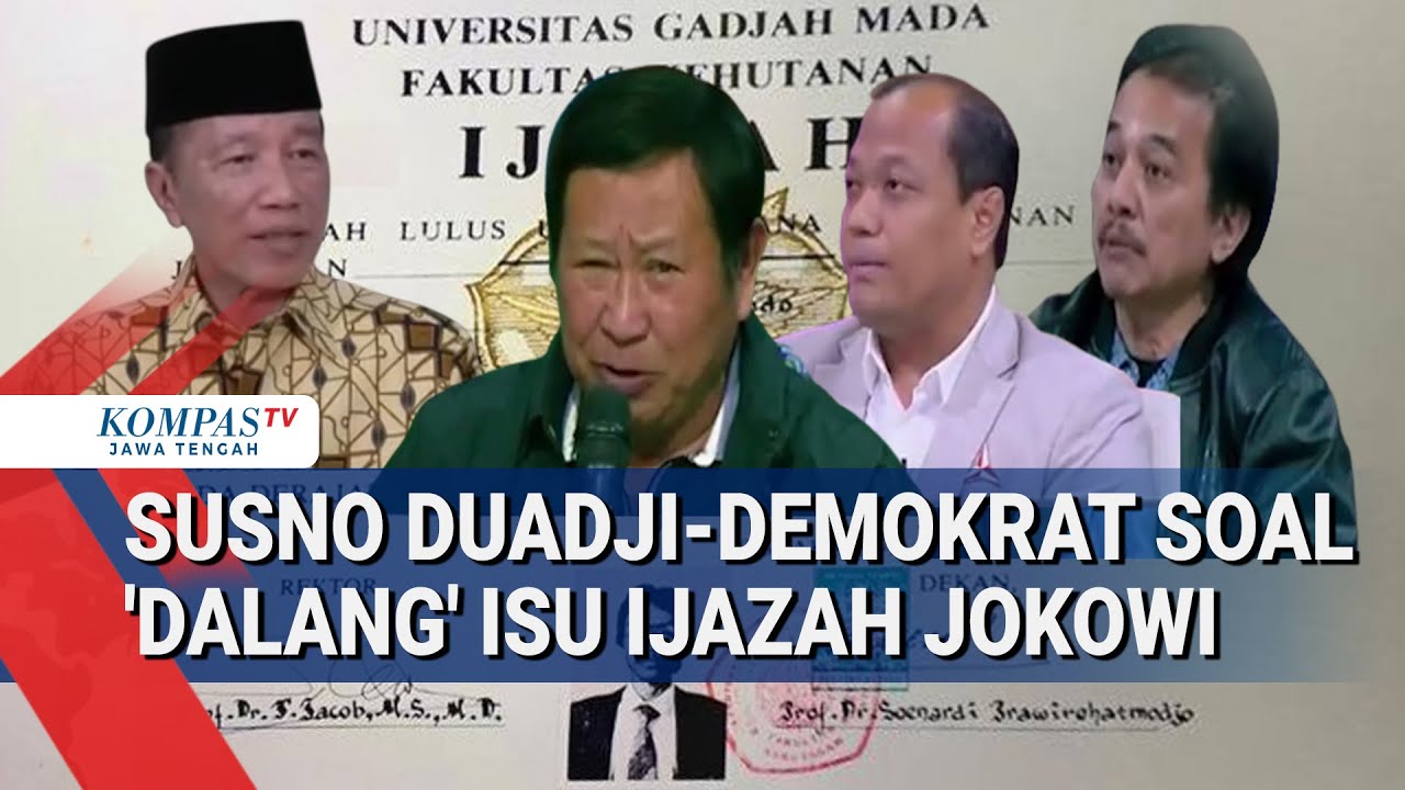 Analisa Susno Duadji soal Pernyataan Jokowi hingga Demokrat Jawab Sangkaan 'Dalang' Isu Ijazah