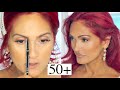 FACELIFT WITH MAKEUP | OVER 50 MATURE SKIN