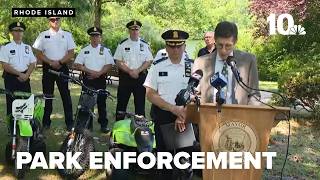 Providence officials discuss enforcement efforts at Roger Williams Park