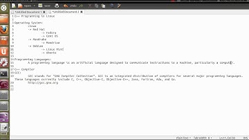 C++ Programming in Linux, 1. Intro