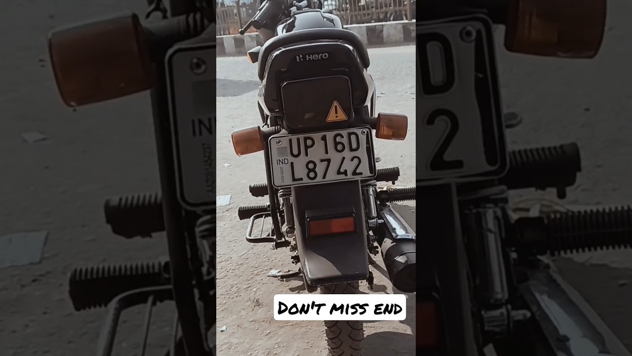 SPLENDOR BACKLIGHT MODIFIED WARNING STICKER ⚠ FULL VIDEO CHECK OUT GUYS MY CHANNEL