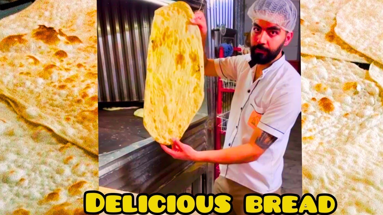 Heat of the Master Bakers Bakery Baking 100's of Breads in the morning at Mashhad Bakery