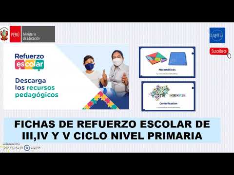 FICHAS DE REFUERZO