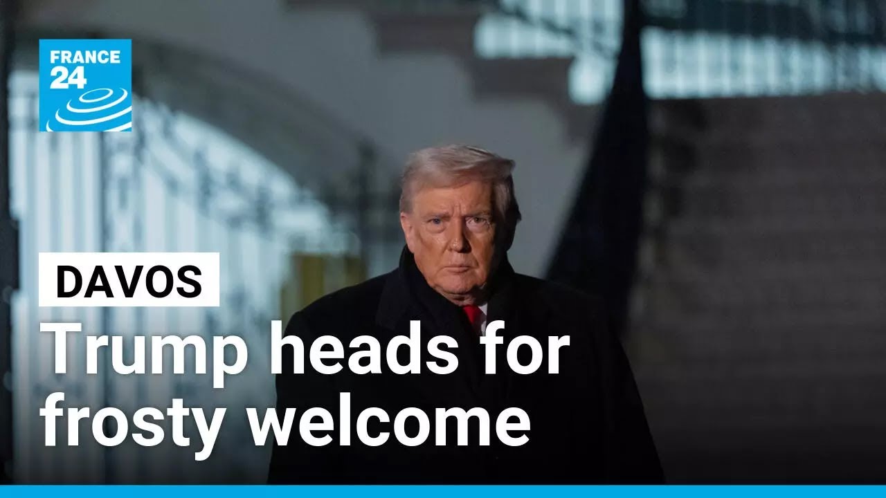 Trump heads for frosty welcome in Davos amid tension with European allies • FRANCE 24 English