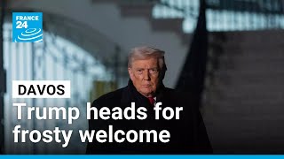 Trump heads for frosty welcome in Davos amid tension with European allies • FRANCE 24 English