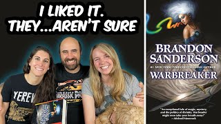 Warbreaker (SPOILER review) w/ my wife and our friend