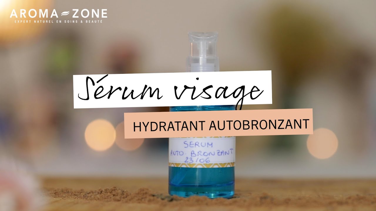 Recette DIY : Sérum visage Autobronzant - YouTube
