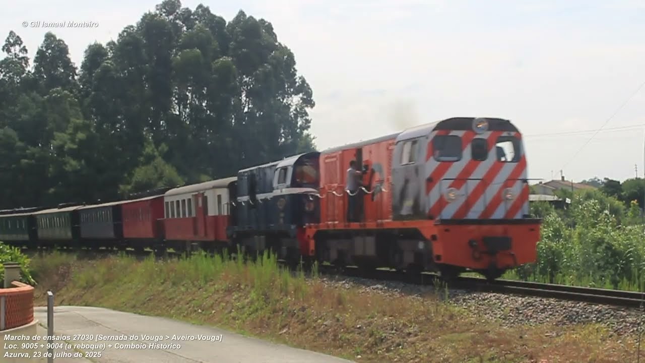 Compilação dos ensaios da Locomotiva Diesel 9005_23 de julho de 2025