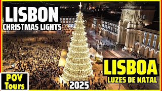 Lisbon Christmas Lights 2025 - Opening Night Portugal