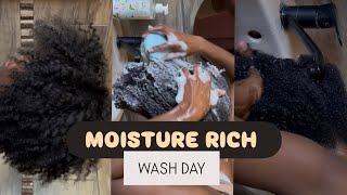 Deep conditioning my natural hair to soft, shiny perfection 🎀 | Charity Doeses screenshot 3