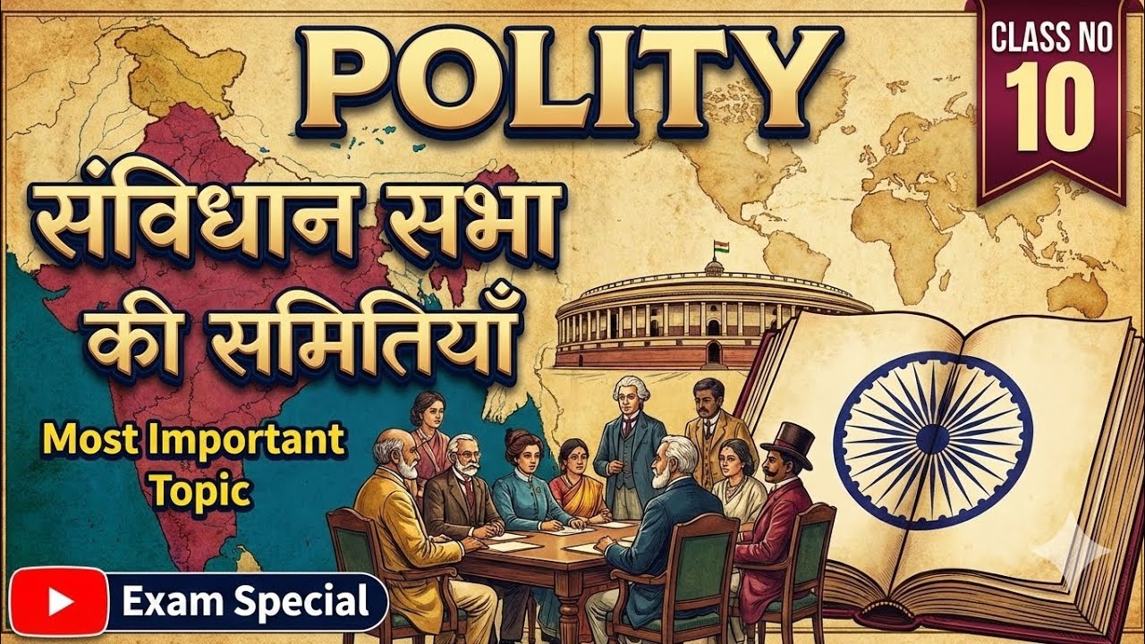 Committees of the Constituent Assembly | Indian Polity Class 10 | Ai ...