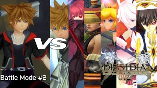 Dissidia 012 Battle Mode #2 (MOD): Sora (Kingdom Hearts 3 version)