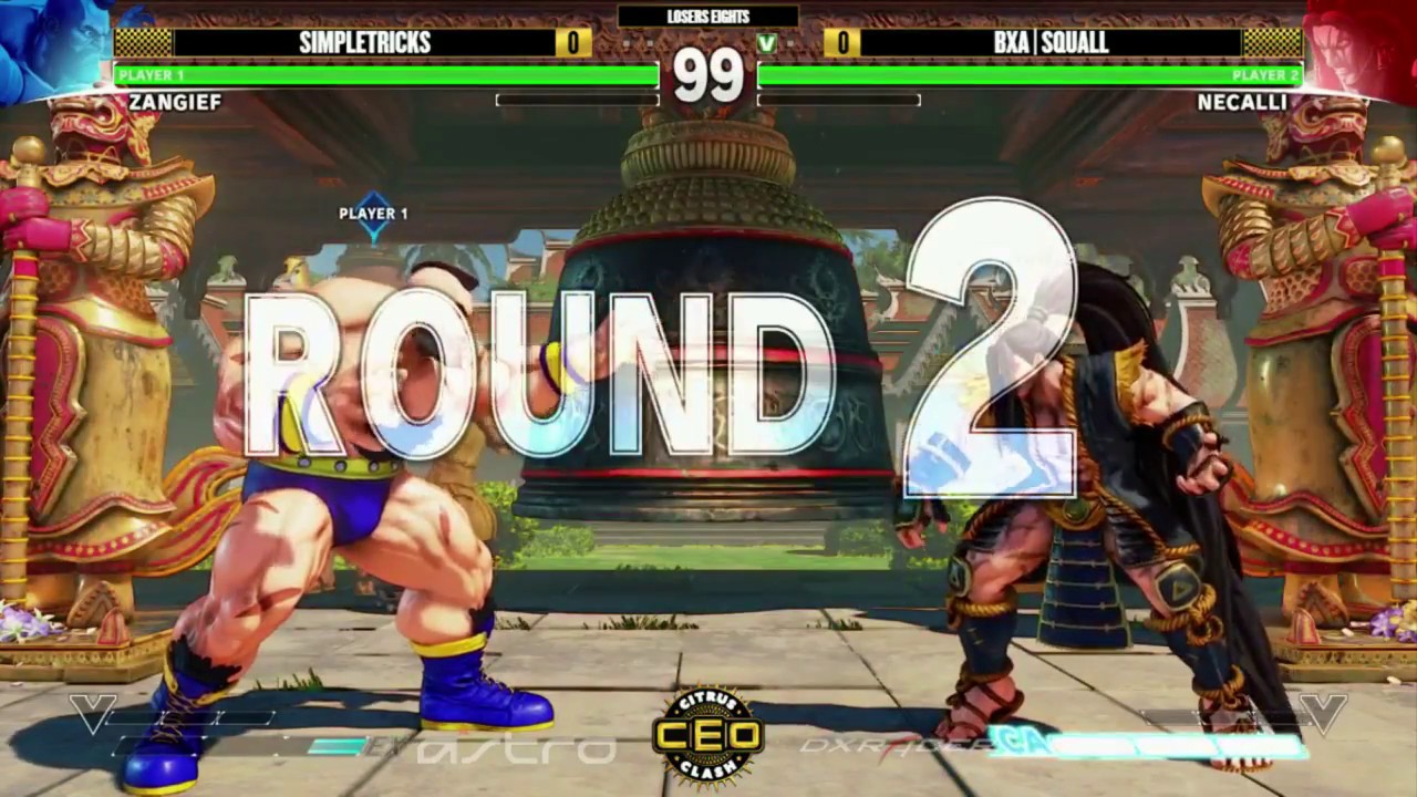 CEO CITRUS CLASH #5  SFV - SIMPLETRICKS vs BXA SQUALL