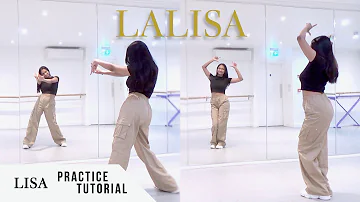 [PRACTICE] LISA - 'LALISA' - Dance Tutorial - SLOWED + MIRRORED