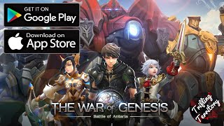 The War of Genesis (Android/iOS RPG) Gameplay screenshot 3