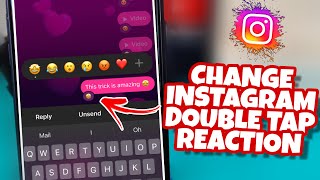 How To Change Instagram DM Message Reaction; Instagram Double Tap Reaction Change: MAC2DROID screenshot 4