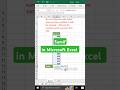Sumif function in Microsoft Excel
