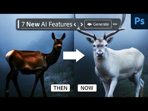 7 NEW Photoshop AI Features (Explained In 7 Minutes)